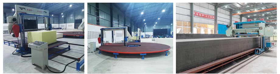 sponge foam cutting machine